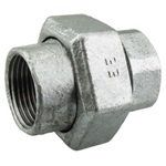 340-Driedelige koppeling conisch dichtend female verzinkt ISO-U1